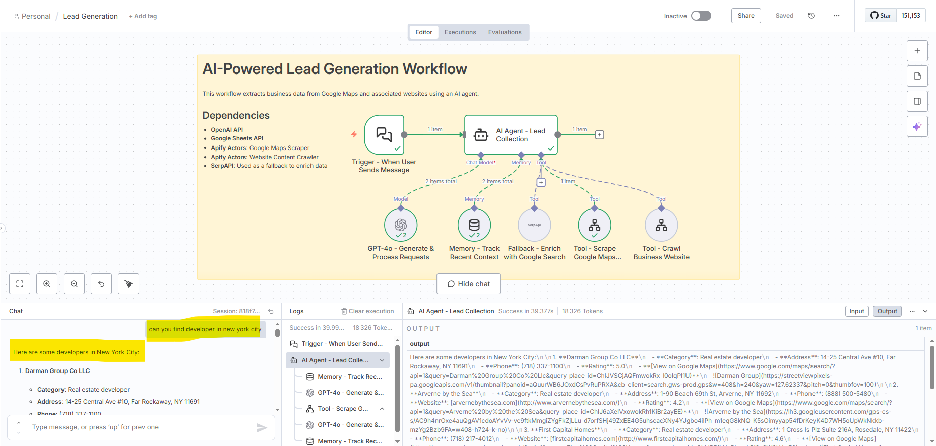 Google Maps lead generation automation